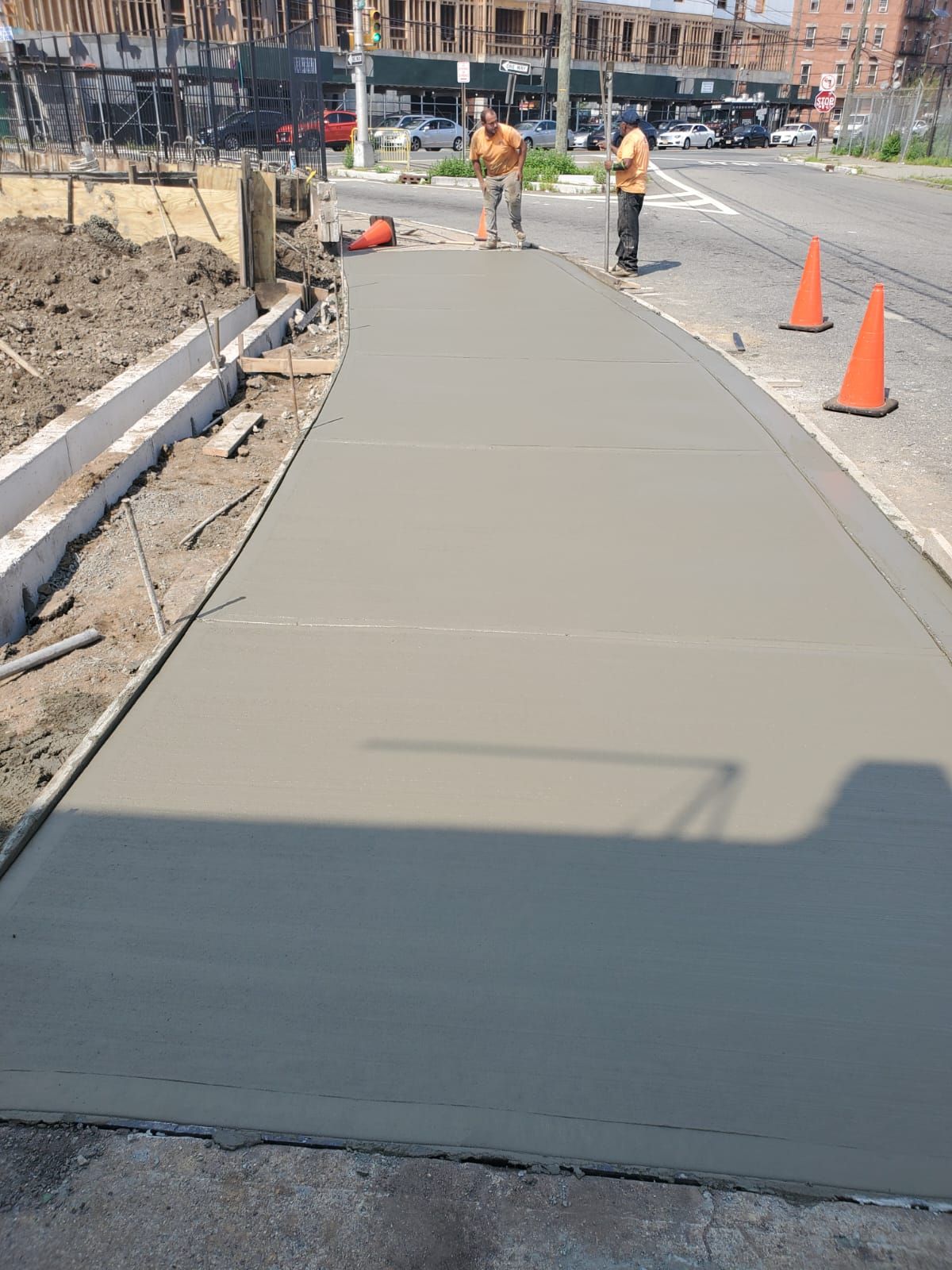 concrete paving